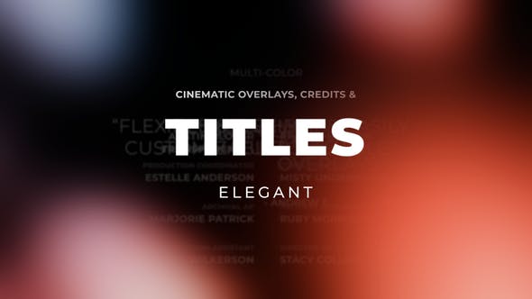 Videohive 52950448 Cinematic Titles and Credits 2