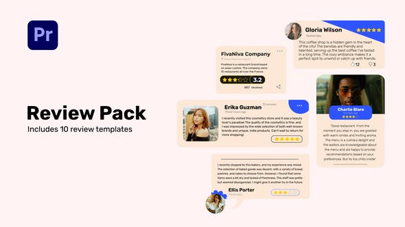 Elevate Your Brand with Videohive 52739779 Reviews Pack