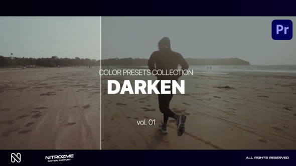 Videohive 45239865 Darken LUT Collection Vol. 01 for Premiere Pro