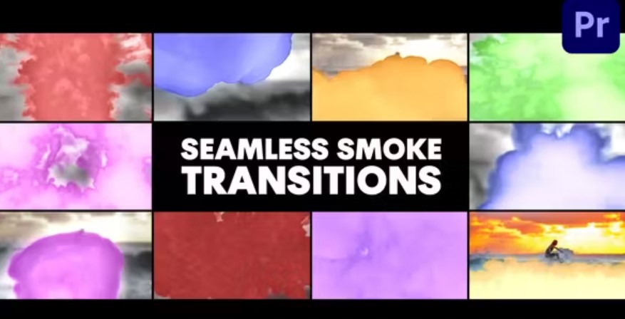 Videohive 52995979 Seamless Smoke Transitions for Premiere Pro