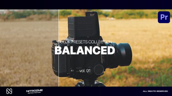 Videohive 45239213 Balanced LUT Collection Vol. 01 for Premiere Pro