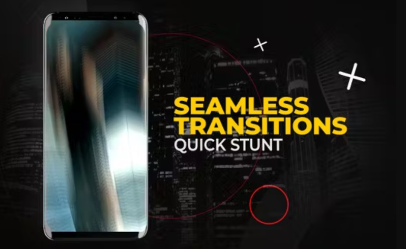 Videohive 53055357 Vertical Quick Stunt Transitions