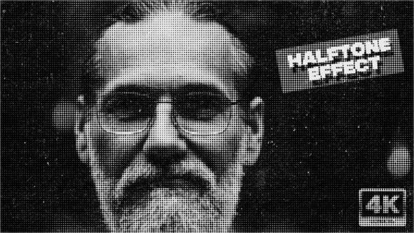 Videohive 52790871 Halftone Effect: Transform Your Videos | GFXHive