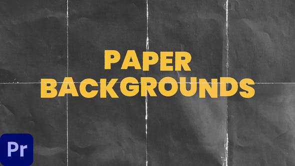 Videohive 52852265 Paper Backgrounds Mogrt for Premiere Pro