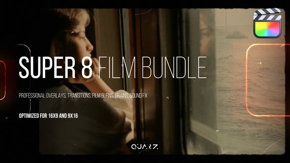 Videohive 52881052 Super 8 Film Bundle for Final Cut Pro X | GFXHive