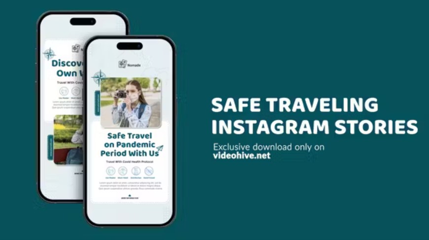 Videohive 53097627 Safe Traveling Instagram Stories | GFXHive