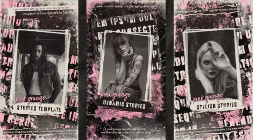 Videohive 53072323 Pink Grunge Stories: Your Ultimate Guide