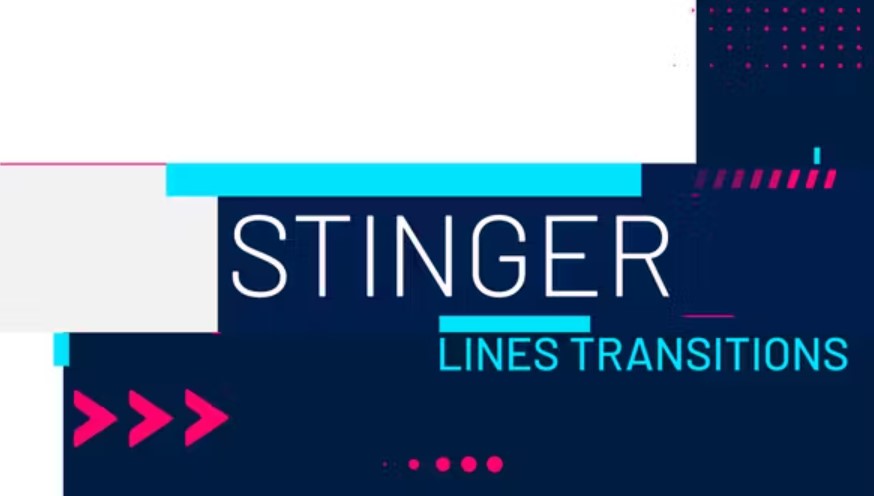 Videohive 43967302 Stinger Lines Transitions