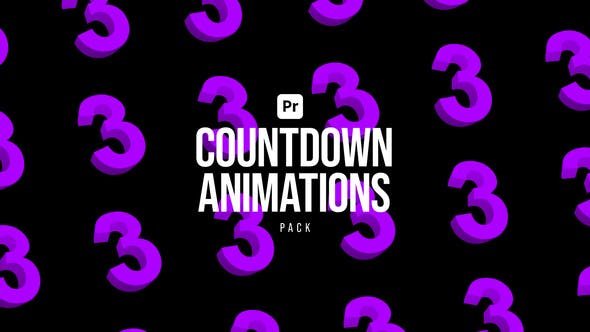 Access: Videohive 50243548 Countdown Animations Pack for Premiere Pro