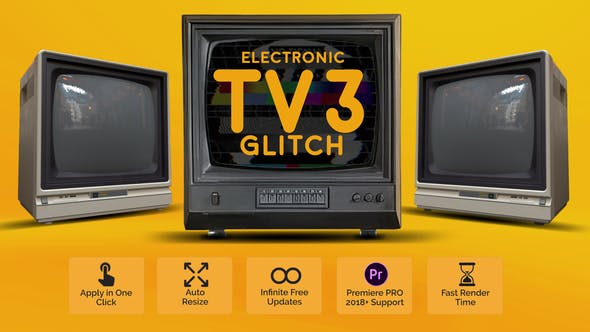 Videohive 53072884 Electronic Glitch 3 For Premiere Pro