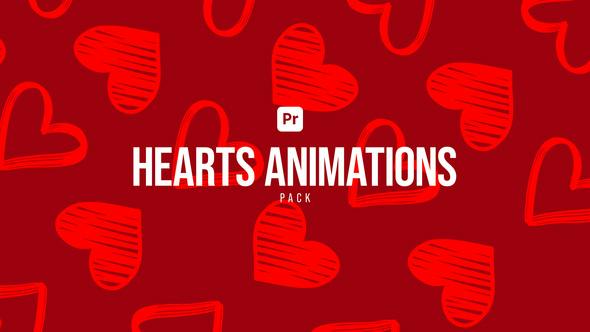 Access: Videohive 50034175 Heart Animations Pack for Premiere Pro