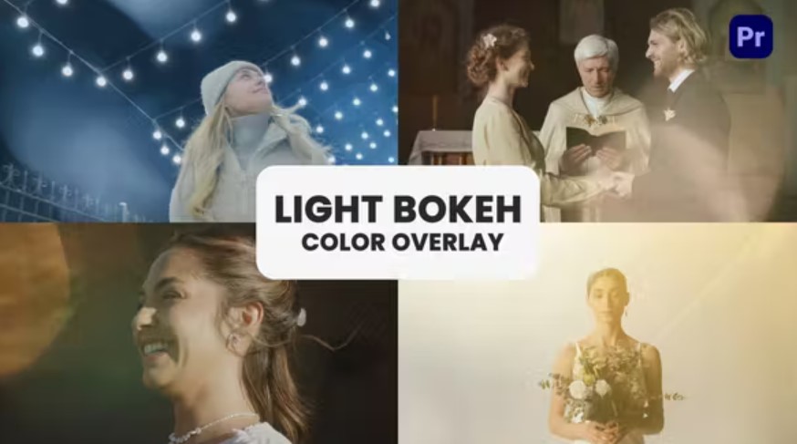 Videohive 53128443 Light Bokeh Color Overlays