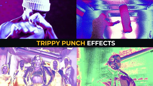 Videohive 53055512 Trippy Punch Effect | Premiere Pro