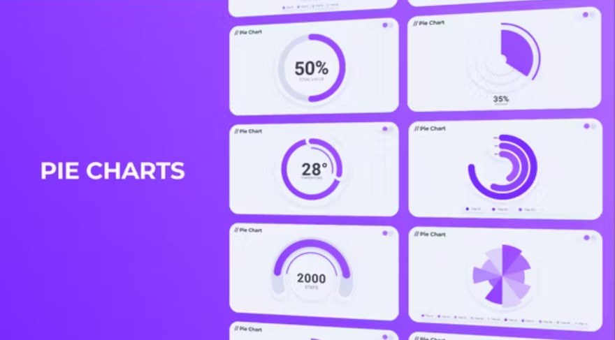 Videohive 53206781 Infographics Pie Charts | MOGRT | GFXHive