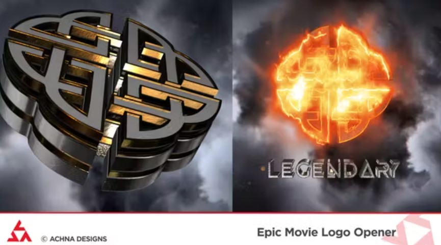 Videohive 53005715 Epic Movie Logo Opener