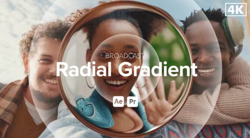 Videohive 47272186 Broadcast Radial Gradient