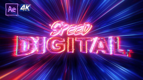 Videohive 53057772 Speed Digital Intro Logo | GFXHive