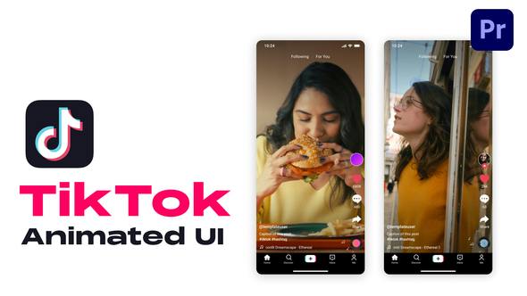 Download: Videohive 49000419 TikTok User Interface