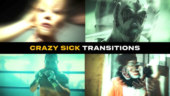 Videohive 53192044 Crazy Sick Transitions | Premiere Pro