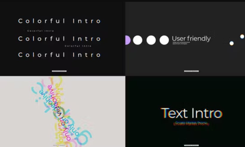 Videohive 53266110 Text Intro | GFXHive After Effects Template