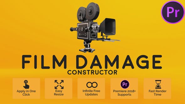 Videohive 53197432 Film Damage Constructor