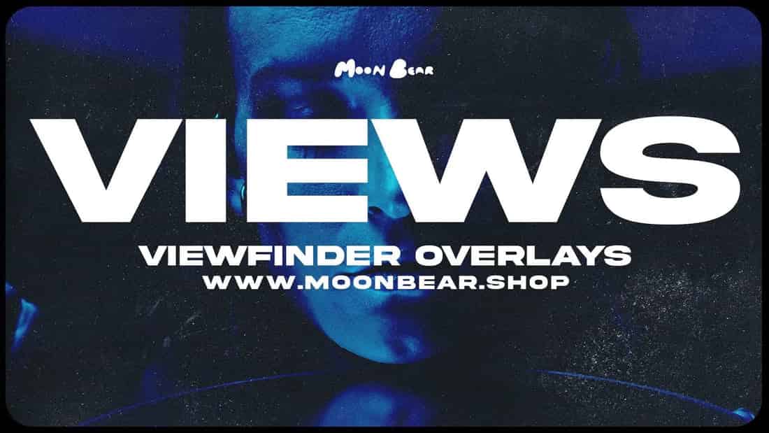 [Premium] Moonbear VIEWS – Cinematic Viewfinder Overlays for Video Editing