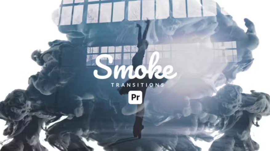 Videohive 53390852 Smoke Transitions for Premiere Pro