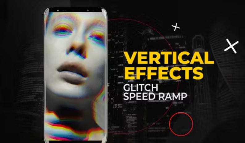 Videohive 53424144 Vertical Glitch Speed Ramp from GFXHive