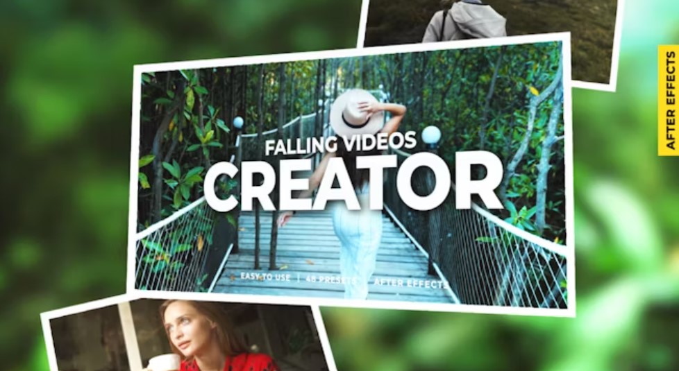 Falling Videos with Falling Videos Creator | GFXHive