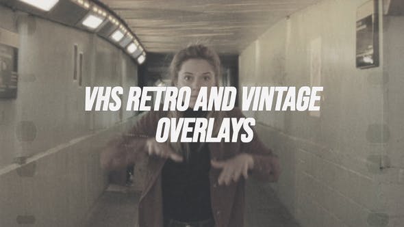 Videohive 53380852 VHS Retro And Vintage Overlays for After Effects