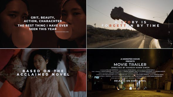 Videohive 25257015 Movie Trailer Template