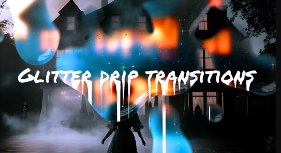 Glitter Drip Transitions, GFXHive