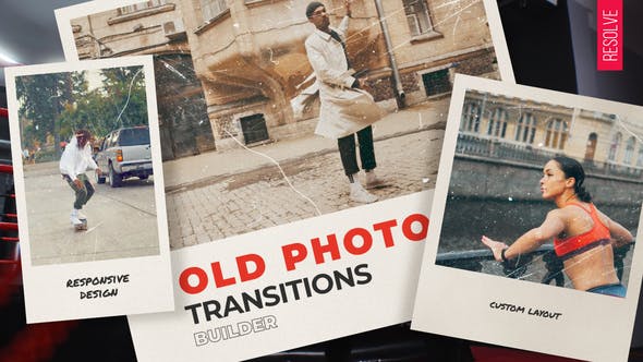 Videohive 53406274 Old Photo Transitions