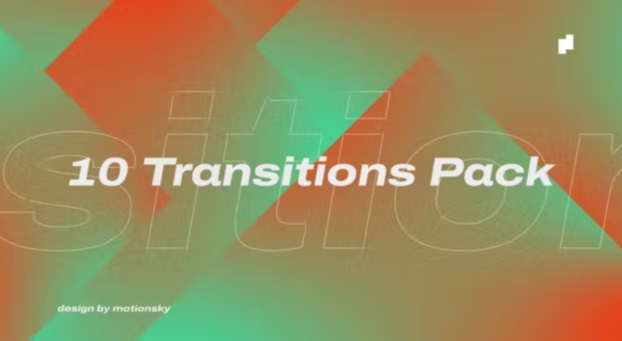 Videohive 53528352: 10 Energetic Transitions for After Effects | GFXHive