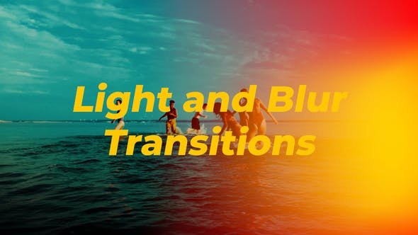 Videohive 53482781 Light and Blur Transitions