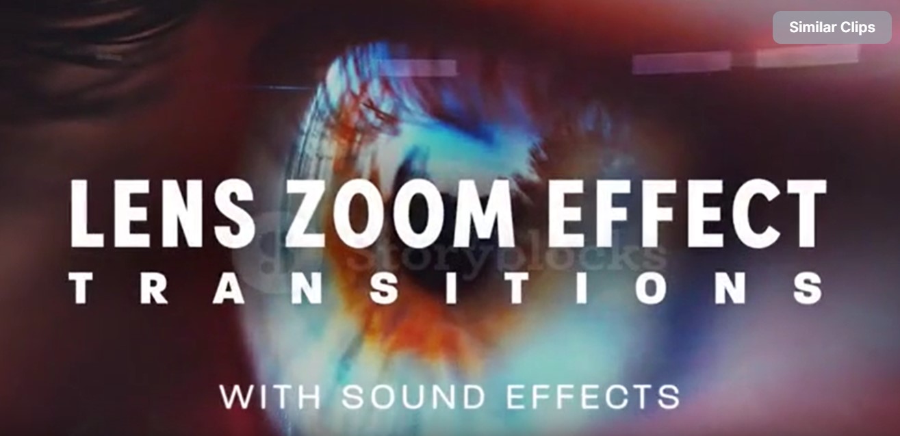 Premiere Pro Template: Lens Zoom Effect Transitions for Dynamic Edits | GFXHive