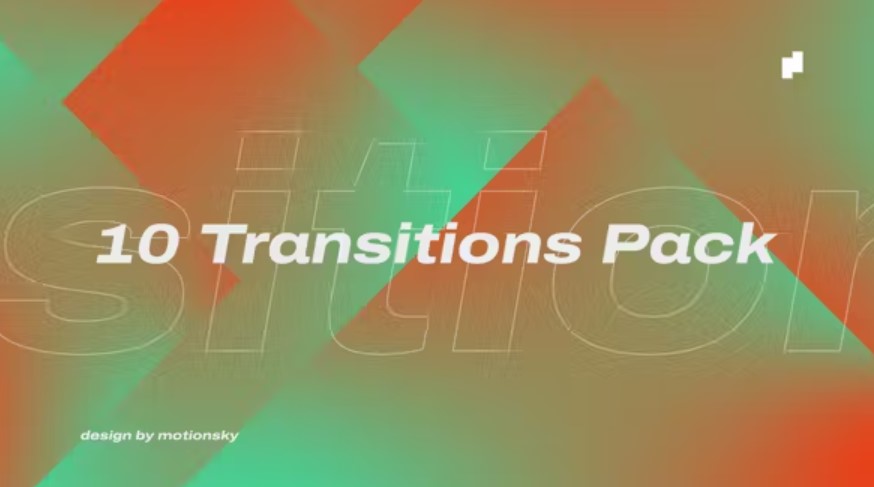 Videohive Template: 10 Energetic Transitions | Premiere Pro - GFXHive