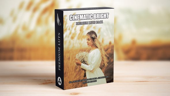 Videohive 53646779 Bright Film Cinematic LUTs Pack from GFXHive