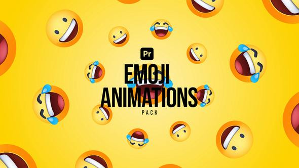 Videohive 50295953 Emoji Animations Pack for Premiere Pro