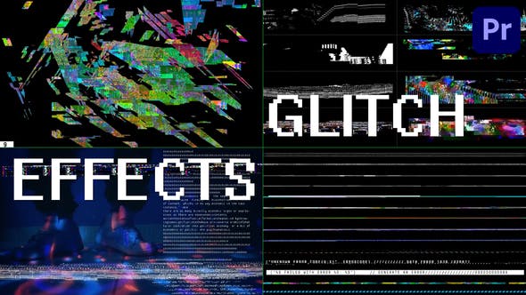 Videohive 50052425 Glitch Effects for Premiere Pro