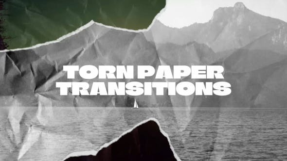 Videohive 53849411 Torn Paper Transitions