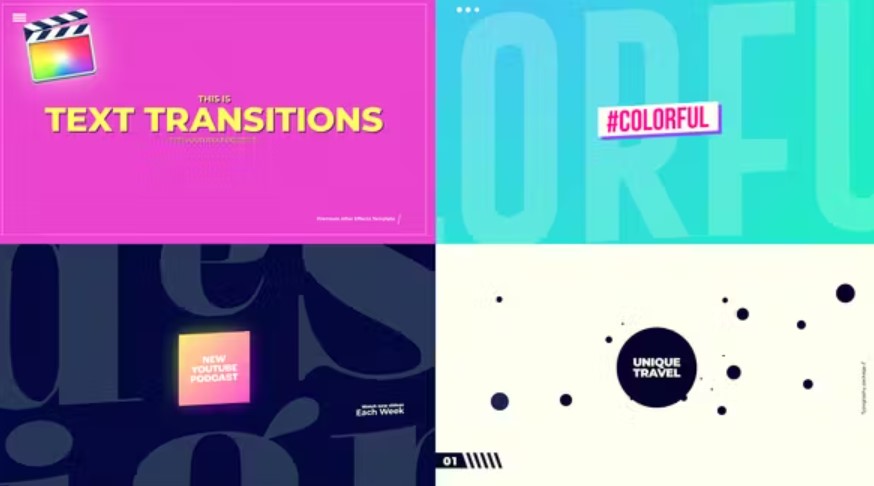 Videohive 53984520 Typography Transitions | GFXHive