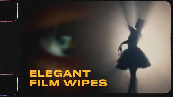 Videohive 53893159 Elegant Film Wipes | After Effects