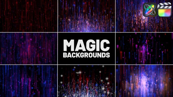 Videohive 48504577 Collection of Magic Backgrounds for FCPX