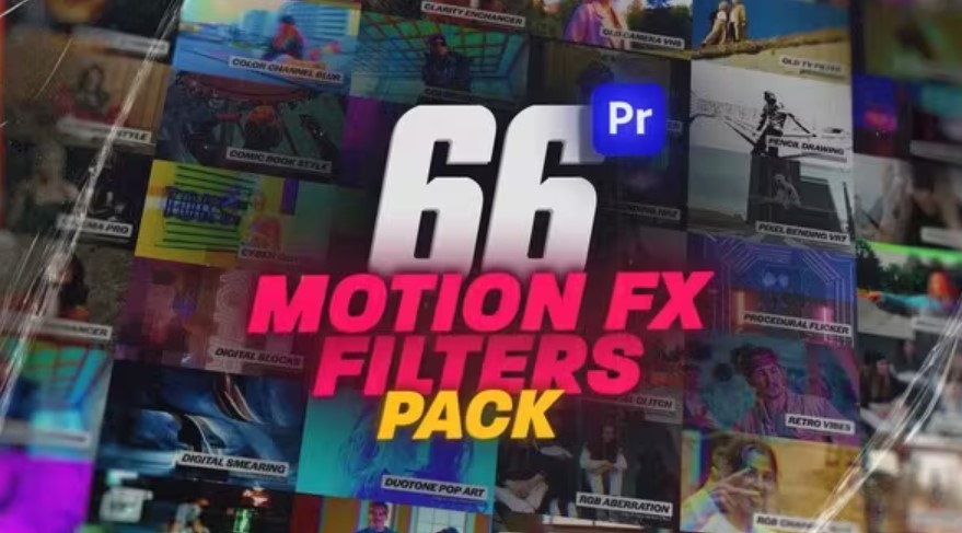 Videohive 54039871 Motion Effect Filters Pack For Premiere Pro | GFXHive