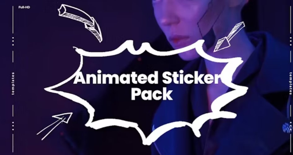 Animated Stickers Pack | GFXHive