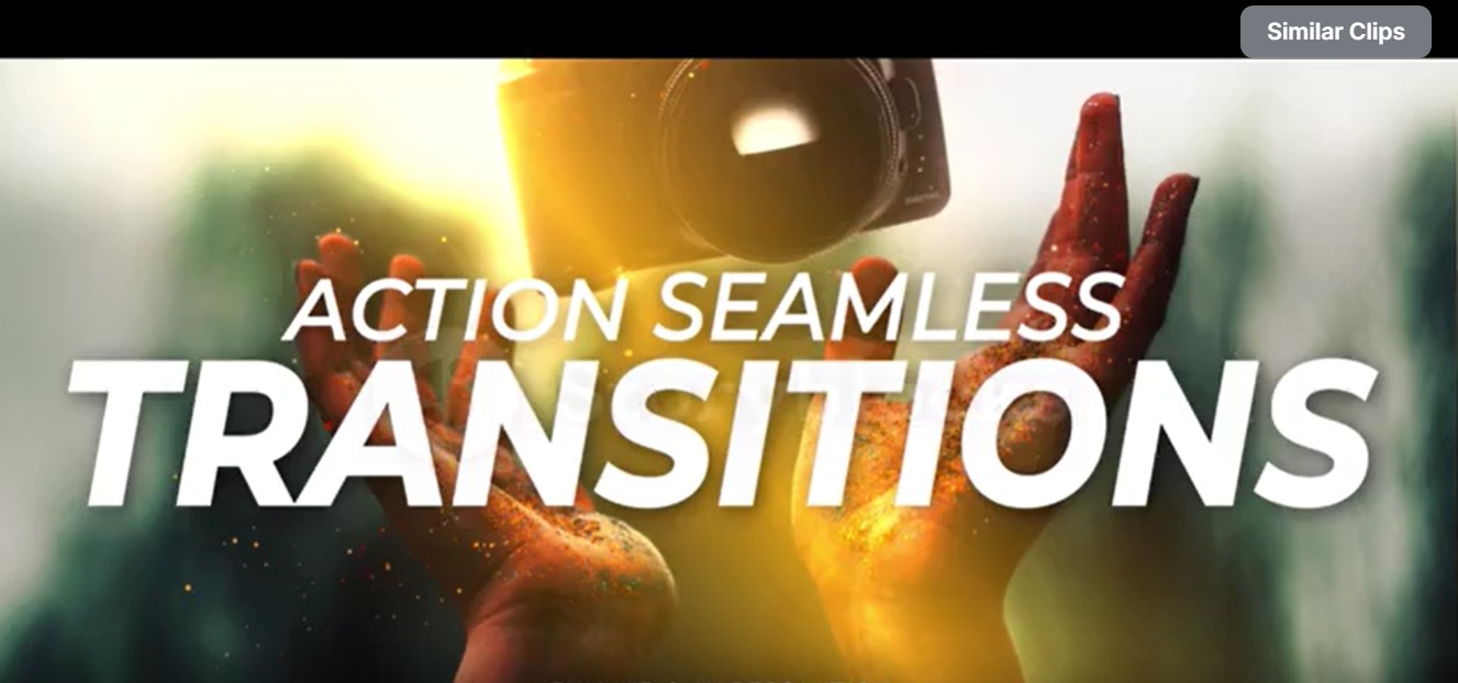 Action Seamless Transitions Presets for PP