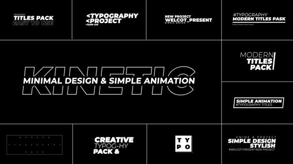 Download: Videohive 48145341 Typography Titles 2.0 for FCPX