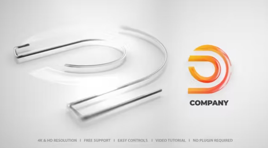 Videohive 54159005 Steel Logo Reveal