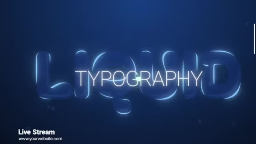 Liquid Typography, GFXHive